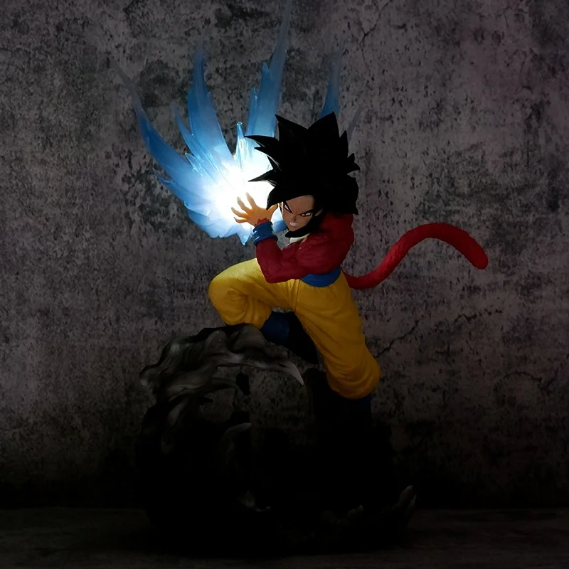 Hot Sale 42.5cm Goku Dragoned Ball Gogeta Goku Anime PVC Collection High Quality Dragoned Ball Gogeta Goku Action Figure