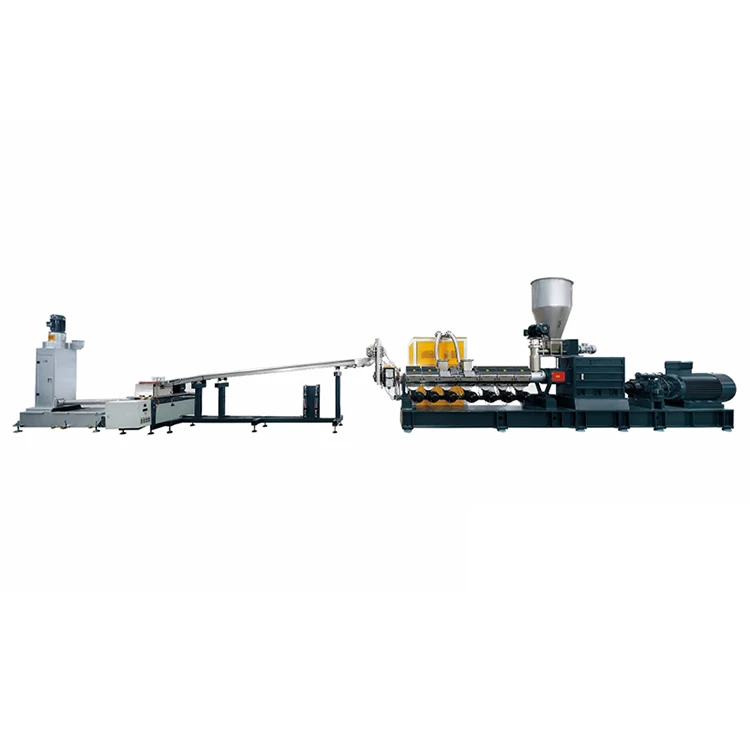 Pp Pe Pvc Plastic Granulator Waste Recycling Pelletizer Plastic Pellet Make Extruder Machine