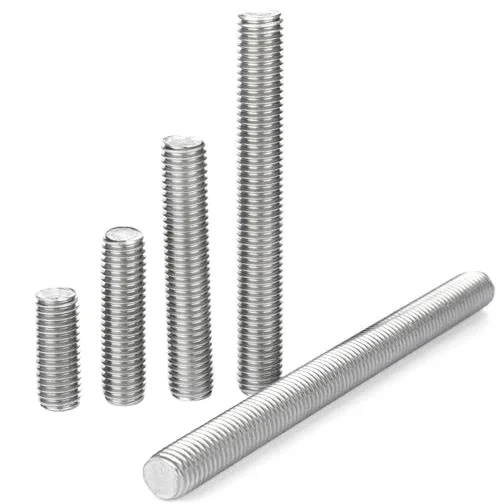 anti-corrosion full tread non-toxic DIN975 SS304 galvanized zinc nickel m10*1000mm long silvery or grey  thread rod bar