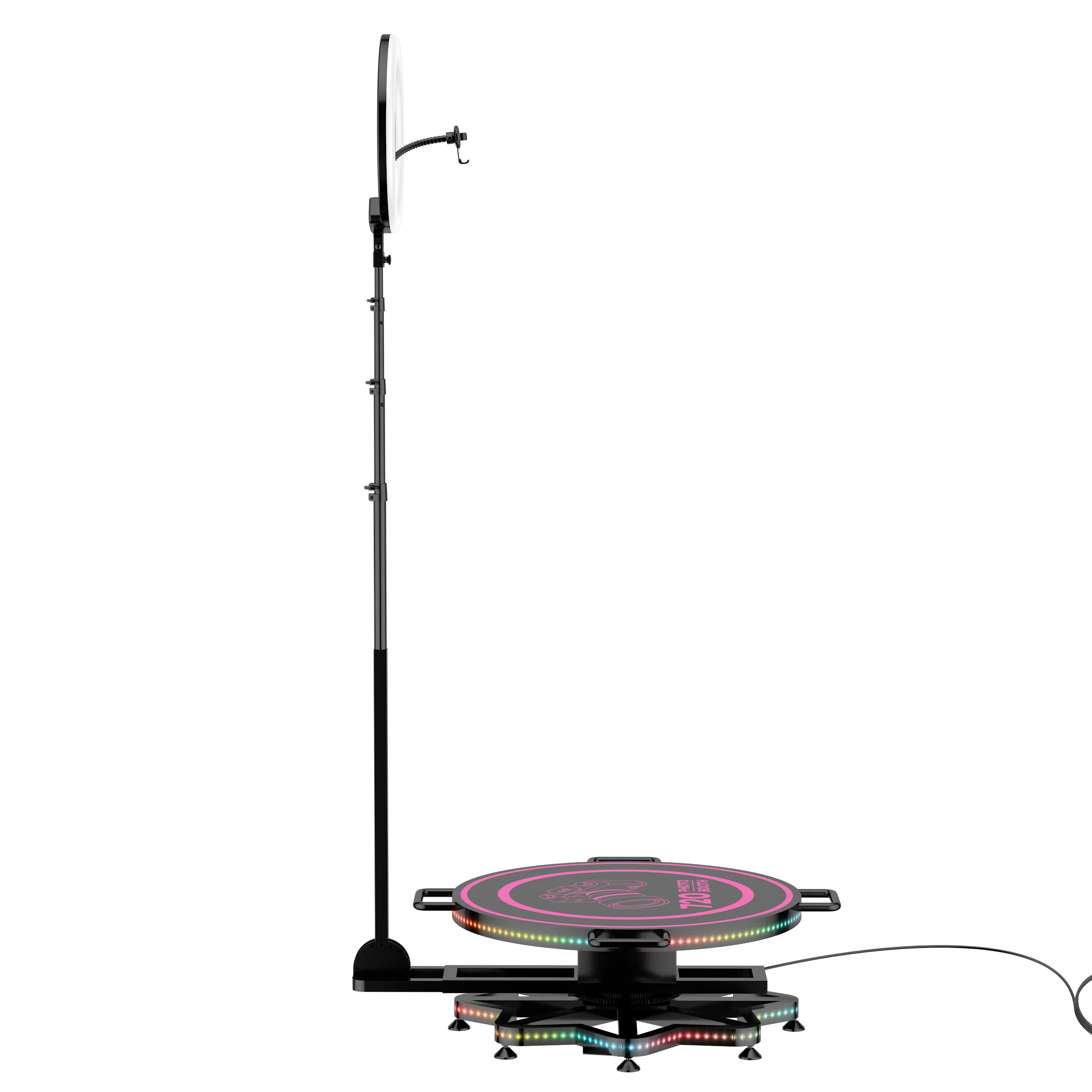 kid 360 photo booth video booth,furmores 2022 new selfie photo booth 360 photobooth automatic,manual 360 photo booth with camera