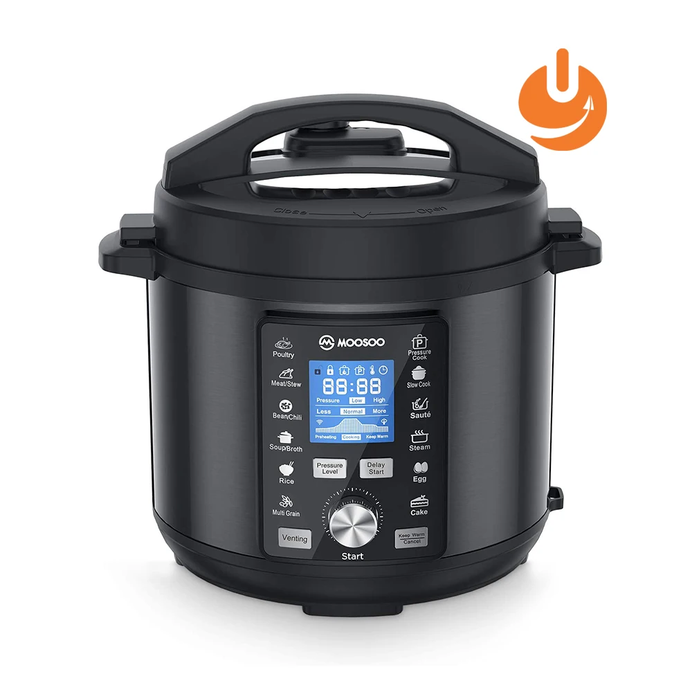 Moosoo 13-в-1 Электрический цифровой давления плита горшок