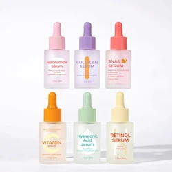 Natural Vitamin C Hyaluronic Acid Niacinamide CollagenAnti AgingWrink ReduceFine Line lesmoisturizing hydratingskinCare Serum