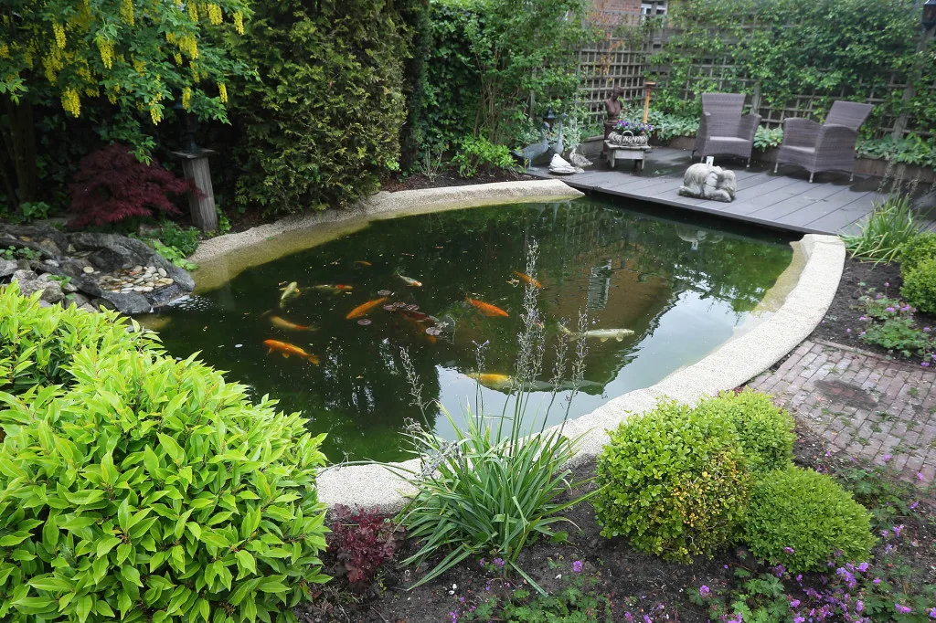 60mil koi pond bridge outdoor fountain keramik EPDM rubber plastic kio fish farming for fish kio ponds