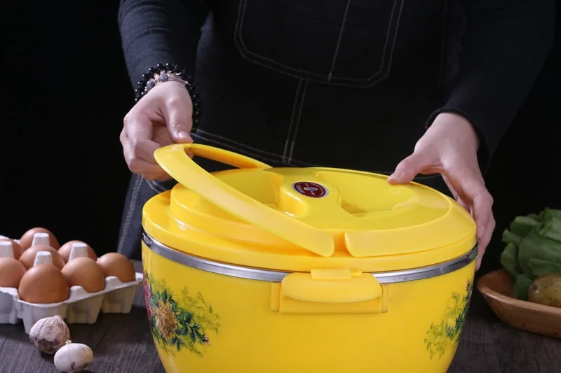 3 шт., набор разноцветных кастрюль из нержавеющей стали с пластиковой ручкой и крышкой