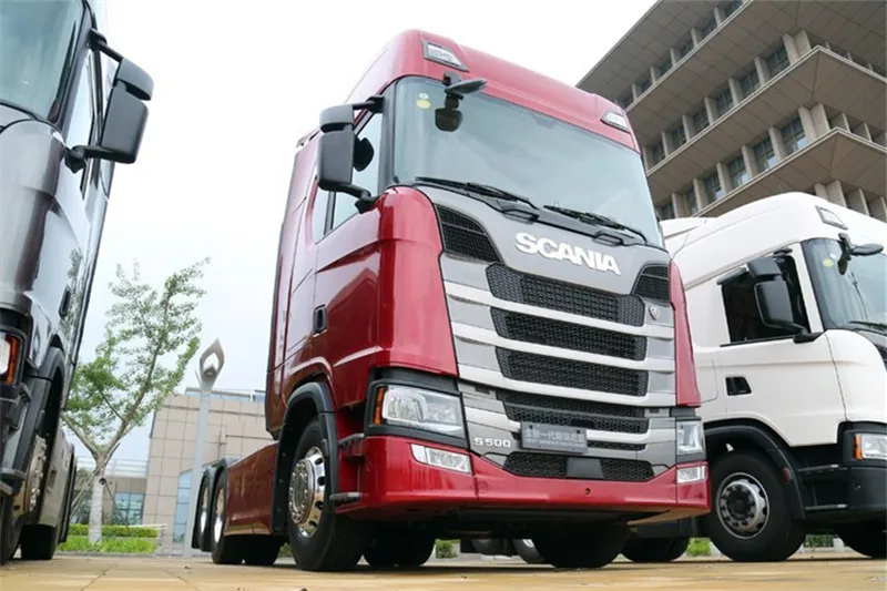 2024 Scan ia Brand 500S Tractor Head Used Diesel 6x4 Heavy Truck Manual Transmission Left Steering Euro 5 Truck Trailer