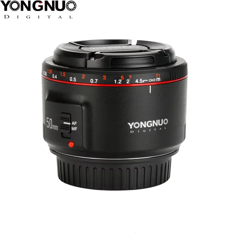 YONGNUO YN50mm F1.8 II Large Aperture Auto Focus Small Lens With Super Bokeh Effect For Canon EOS 70D 5D3 600D DSLR Camera