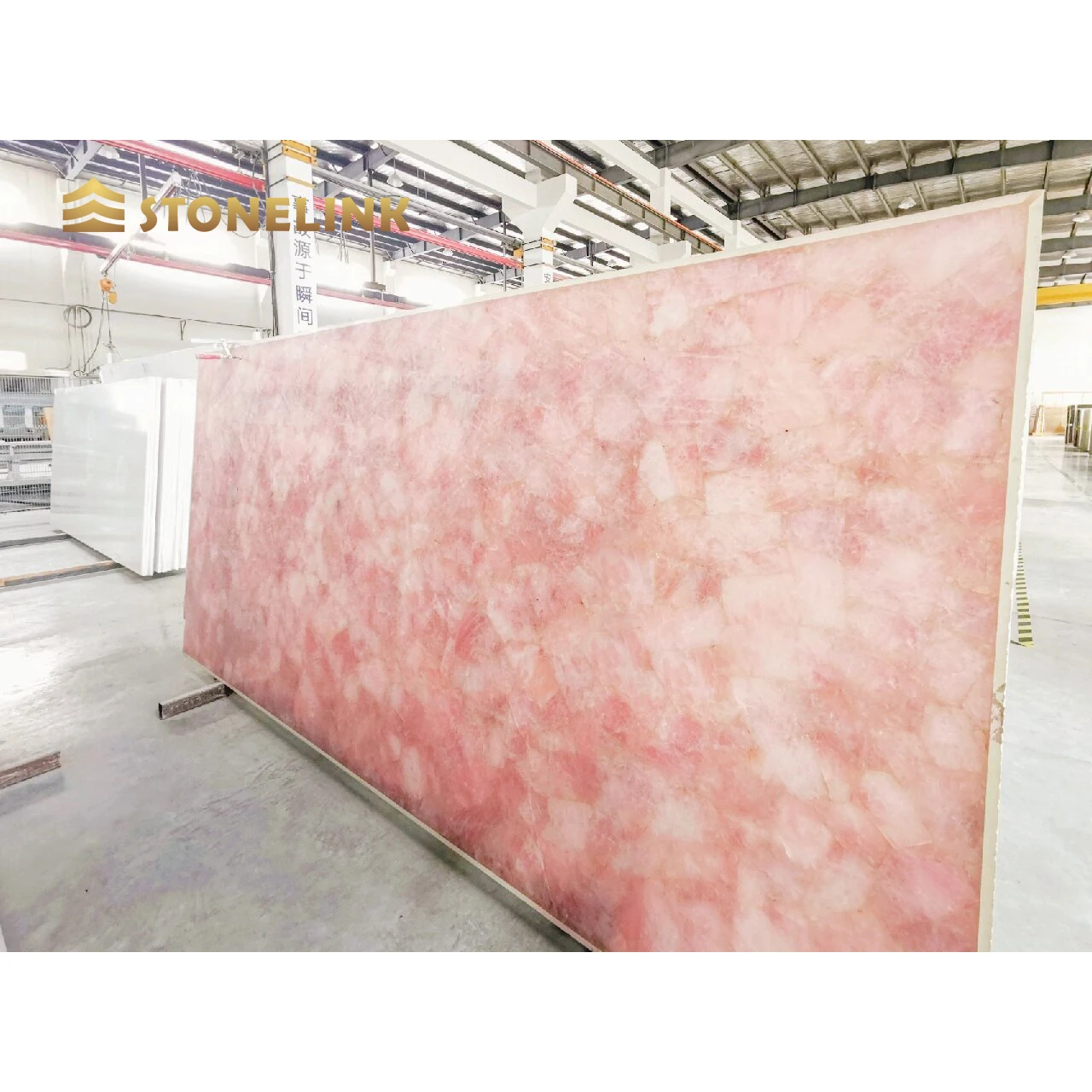 Luxury Backlit Pink Onix Onice Losas Bathroom Vanity Countertops Natural Tiles Onyx Marble Pink Onyx Slab ForFloor Tile