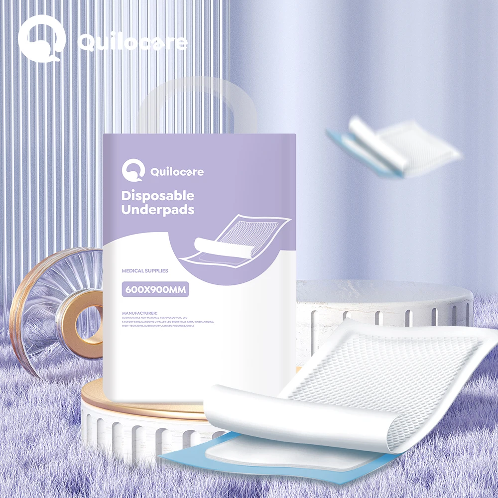 Adult Elderly Disposable Hospital Medical Under Pad Incontinence Heavy Absorbent Urine Bed Free Sample