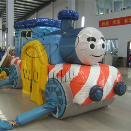 Hot selling inflatable Thomas train,accept customization.28 years of production and operation factory direct sales