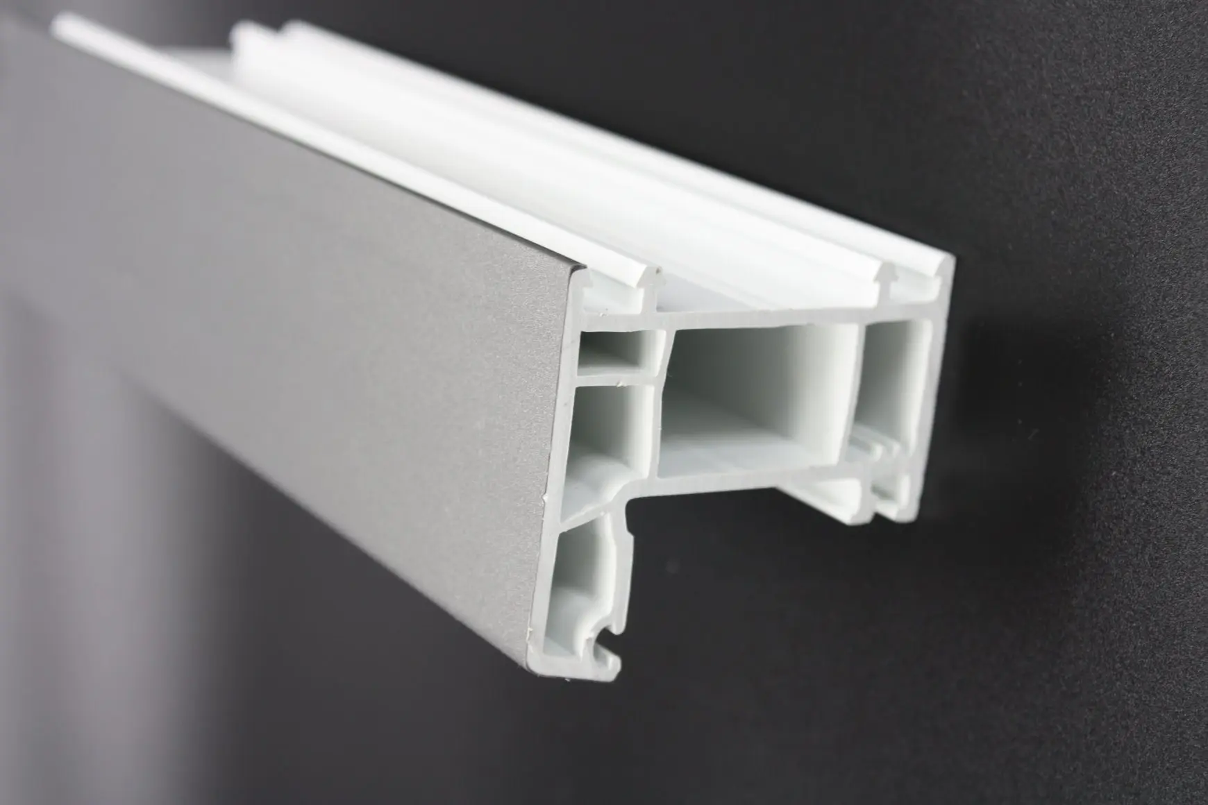 Uv-protect Frame Round Soundproof Door Half Double Glazed Upvc Window Profile Anti-aging Rigid Anti-uv White Color Pvc Upvc