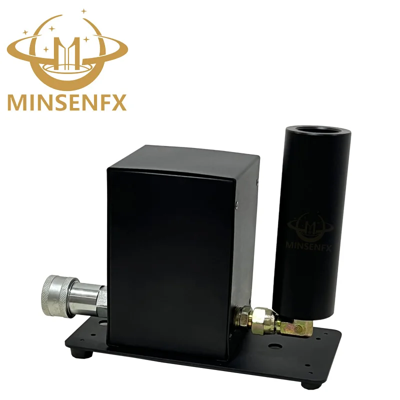 MINSEN 150W DMX Control Smoke Fog Cannon Machine Column co2 Jet Machine For Disco Party Nightclub Bar