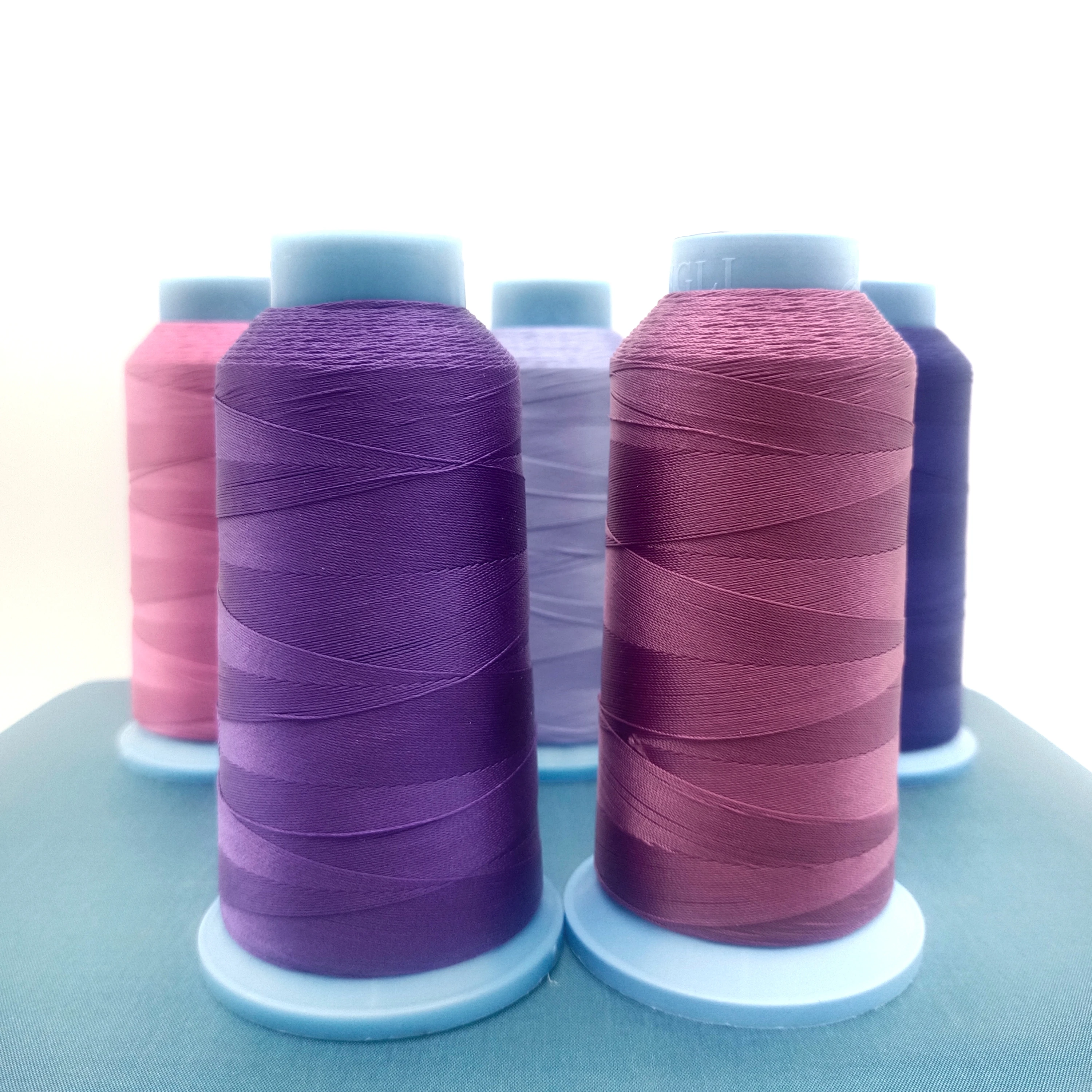 Extra Strong Tex 70 90 polyester upholstery dacron thread for upholstery thread Outdoor and heavy fabrics