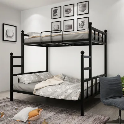 Kids Bunk Beds Design High Quality Hot Sale Metal Fashion Children Bedroom Furniture Customized ISO Loft Bed Round Bed Modern