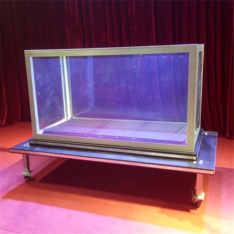 Professional Stage Performance Illusion  Stick Box Appearing  Stage Magic Tricks