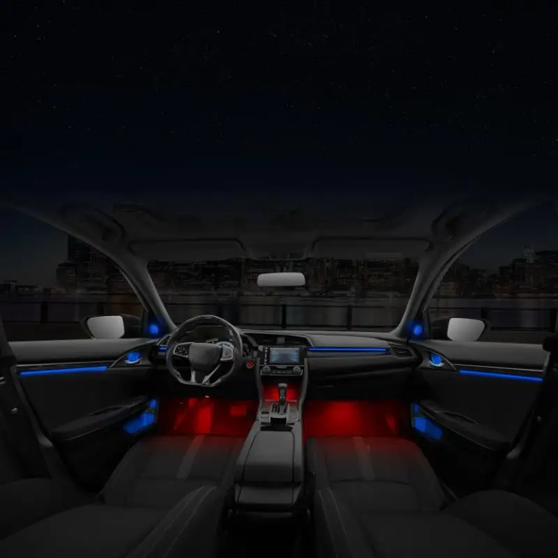 64 Colors Car Styling LED Ambient Light For TOYOTA Camry 2018-2020