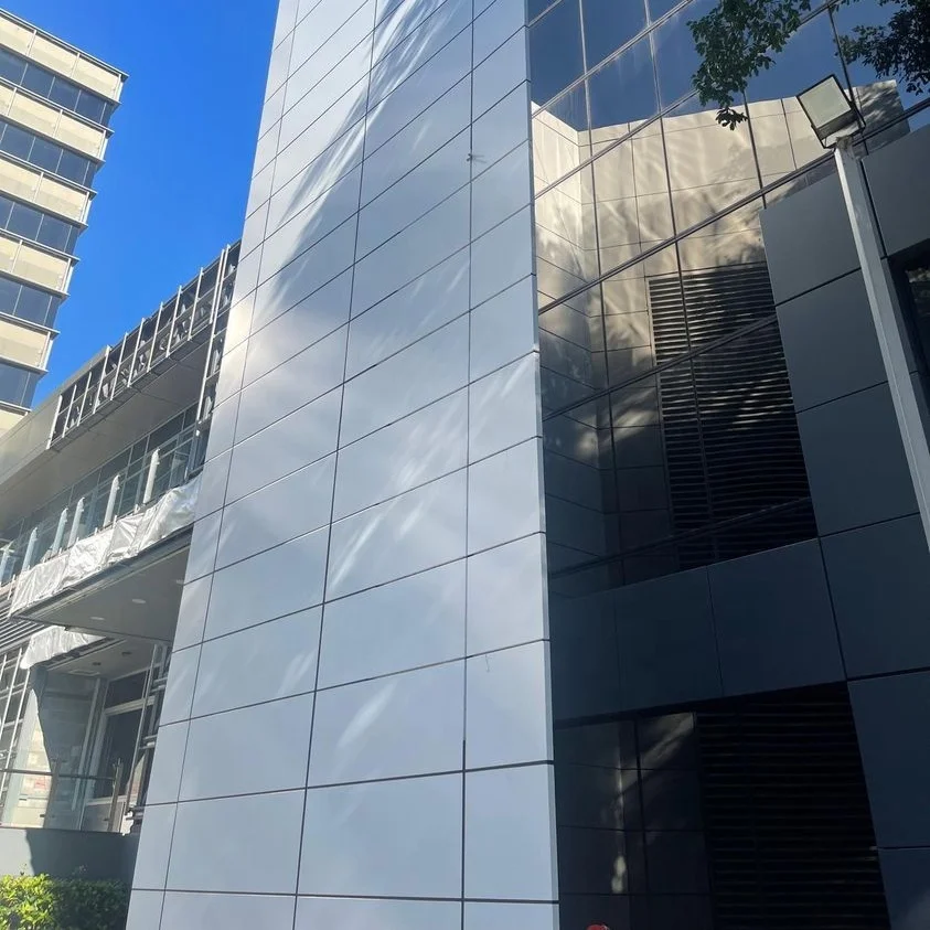 3mm 4mm decorative yellow white aluminum composite panel