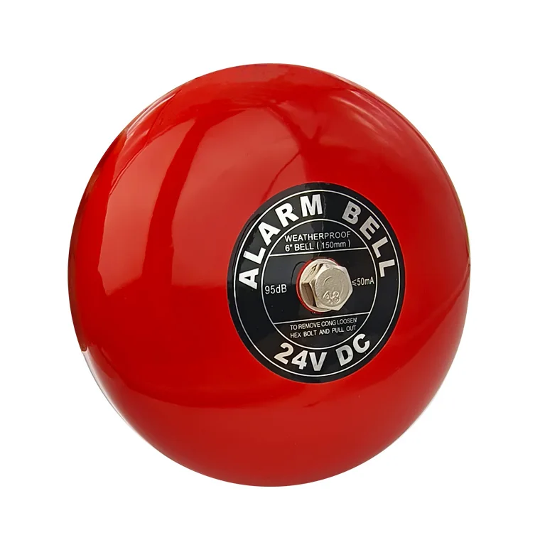 Deling 24V 6'/8'  Fire Alarm Bell Security