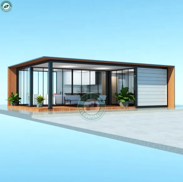 54sqm Single Residence with Built-in Bathroom House Fully Furnished One Room Container House Balcony Included