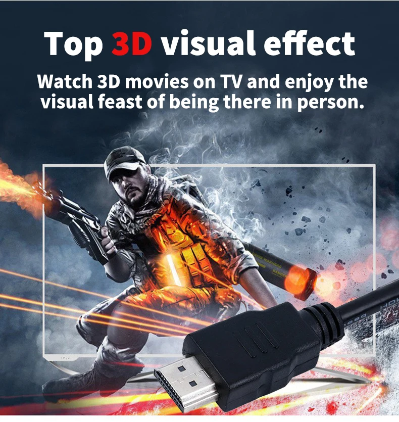 0 5 м 1 8 3 HD-кабель hdmi-кабель 4 в TV HD соединительный кабель hdmi поддержка 1080P