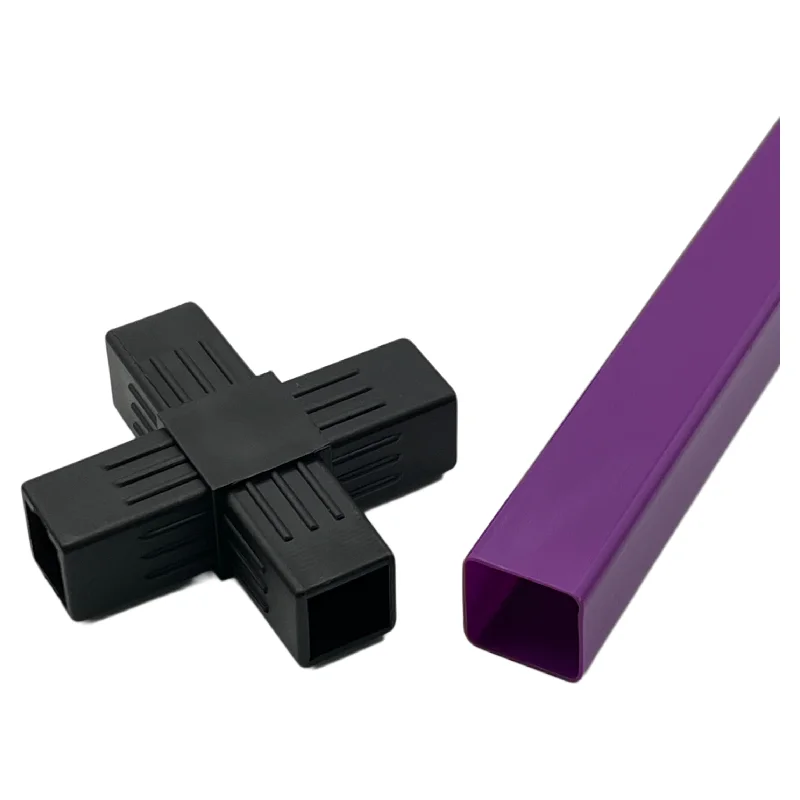 China manufacturer Plastic pipe connectors for pipe connections 4-way cross 20mm plastic pipe fittings