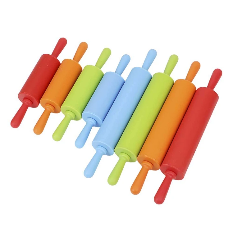 Kids NonStick Silicone Rolling Pin for Children silicone cookware silicone rolling pin for kitchen