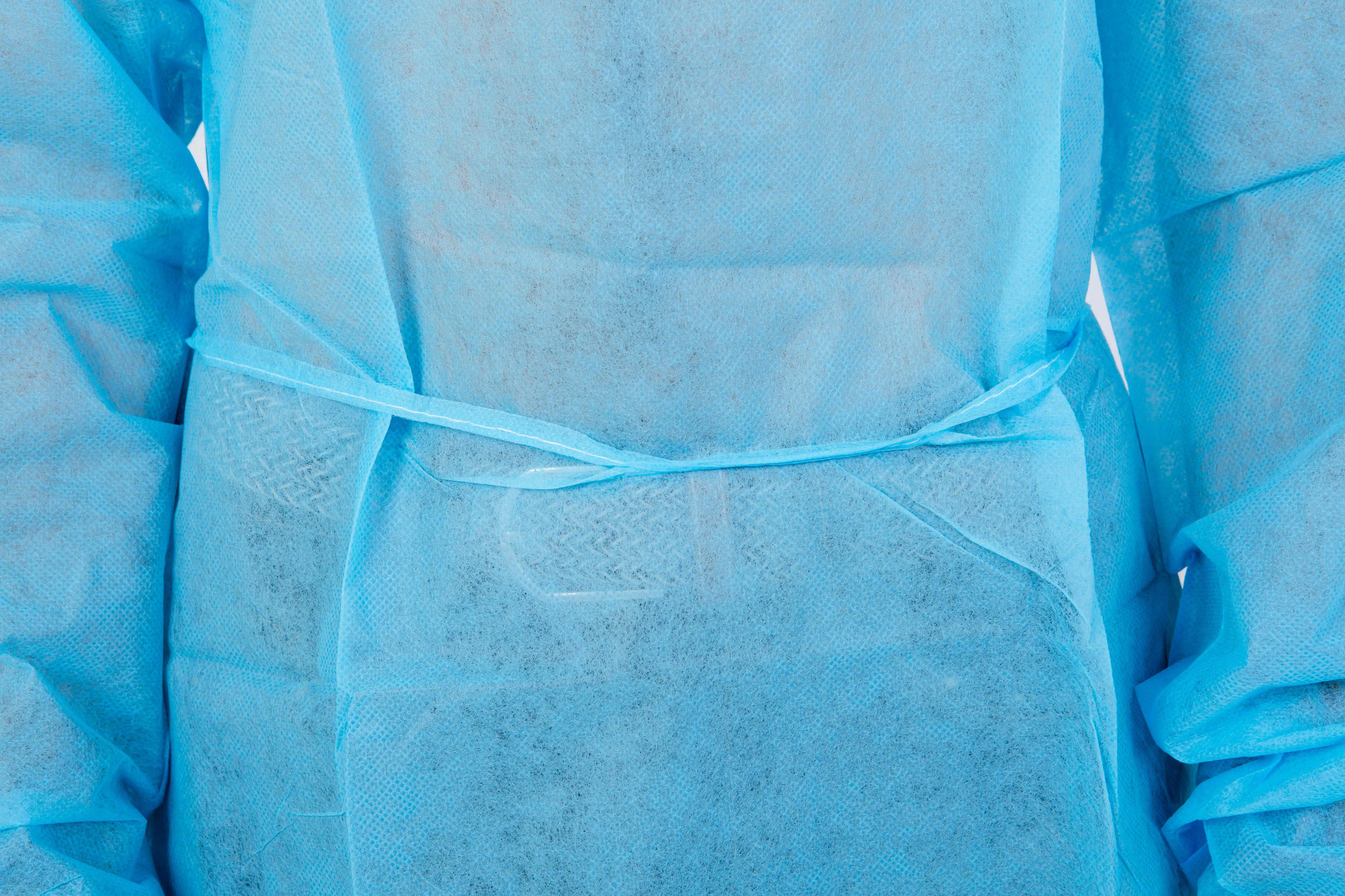  Good Quality Color matching Surgical gown Water Resistant Isolation Gown