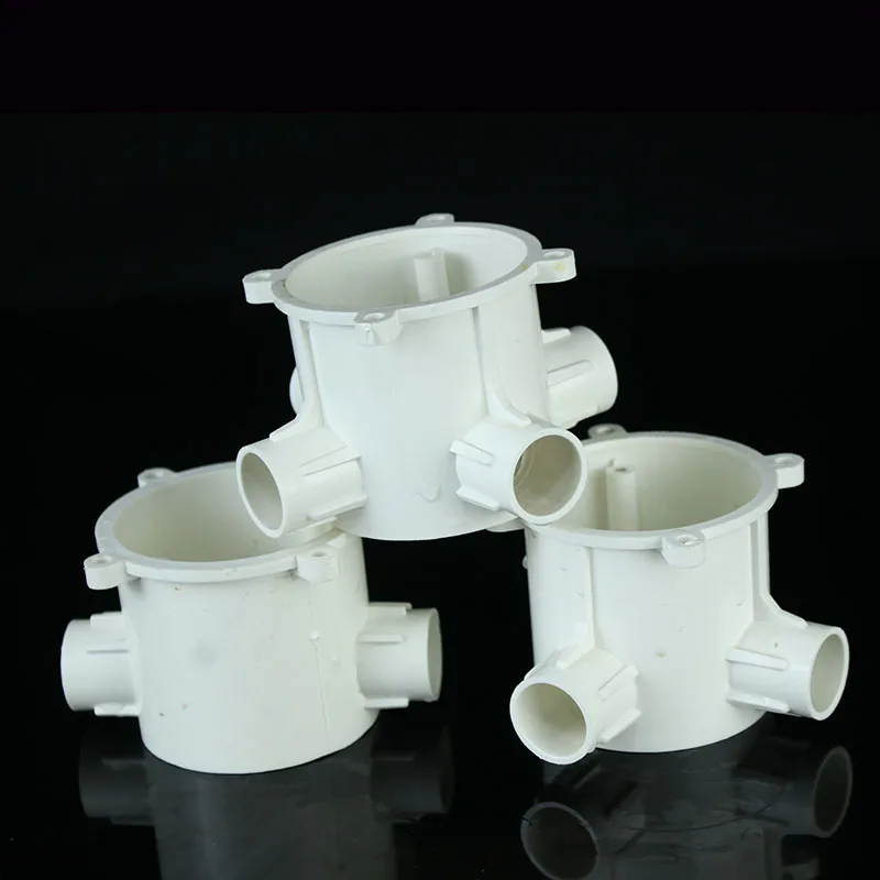 white/blue/red color pvc octagonal switch box Electrical plastic pvc junction box Octagonal embedded box