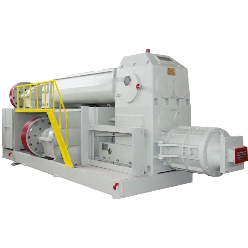 Double-stage vacuum extruder JKR40/40F-25 Automatic clay raw material Brick extruder Making machine Machinery big capacity