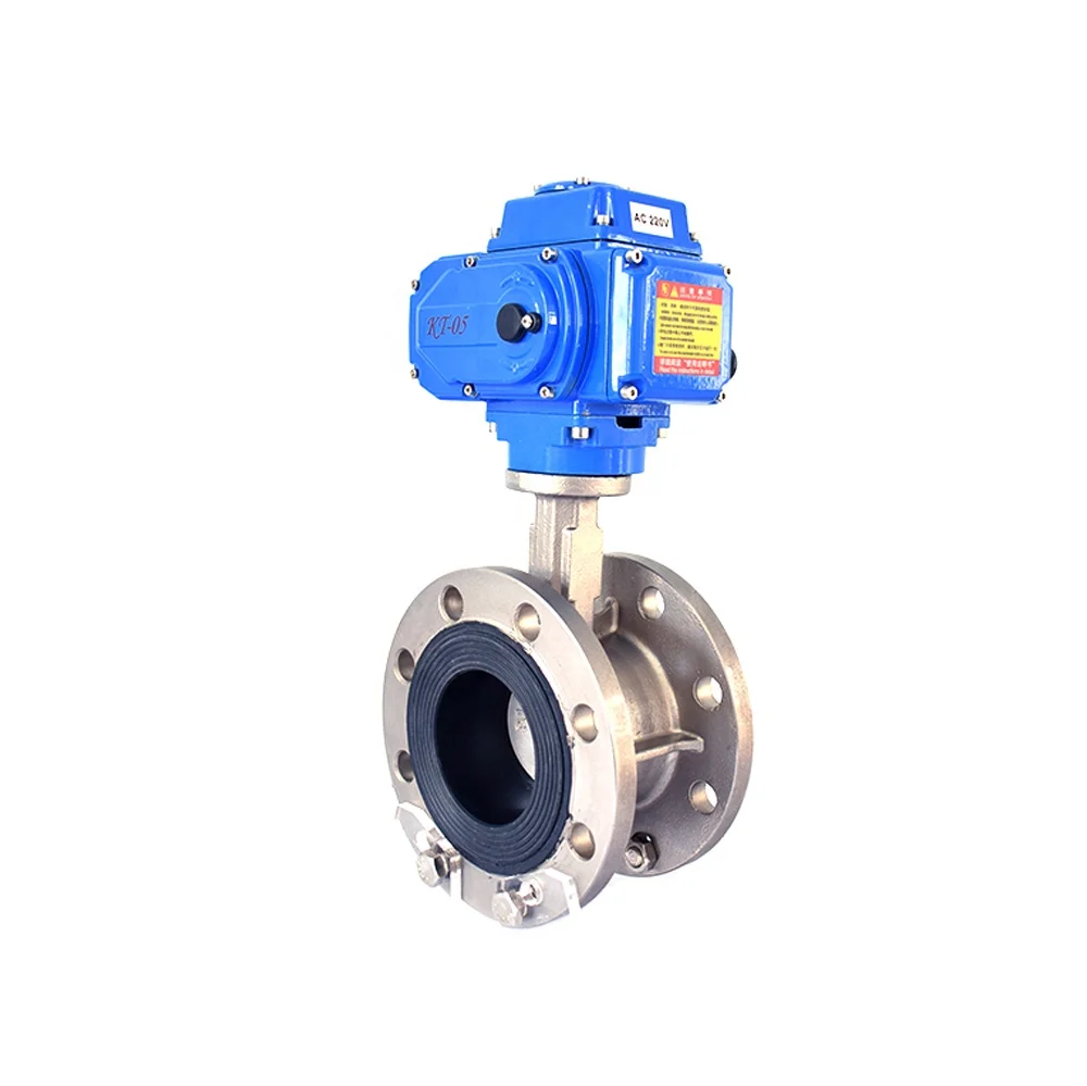 pneumatic butterfly valve rubber seat flanged butterfly valve with pneumatic actuator