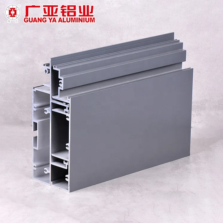 Chinese Manufacture 6063 6061 Powder Coating Profiles PVDF Curtain Wall Aluminium Profile