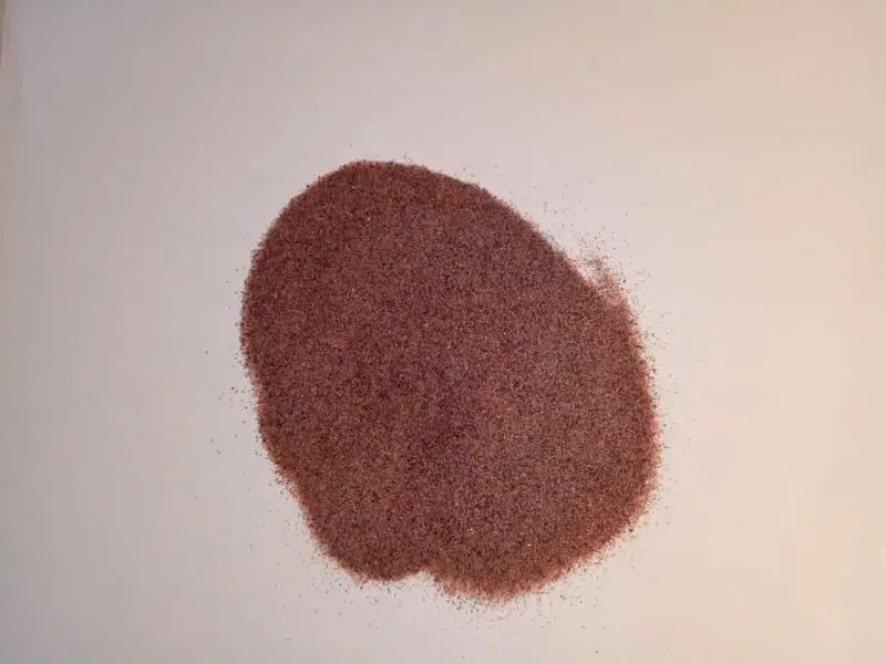 Free silica content garnet sand 20 40 mesh for sandblasting steel