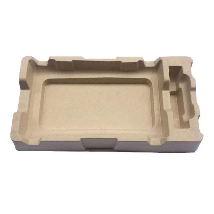 OEM Hot Sale Molded Pulp Tray Packaging Insert for Product Bamboo Cartons eco friendly gift box box apparel underwear t-shirt