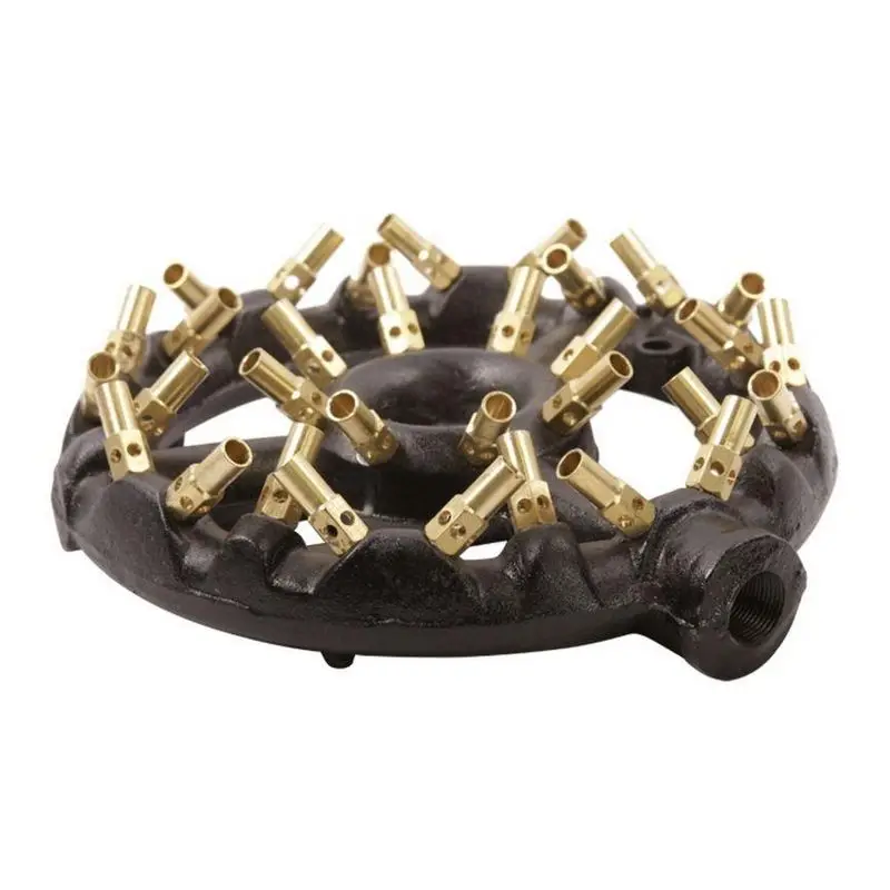 Кухонная или наружная китайская чугунная газовая горелка, газовая плита