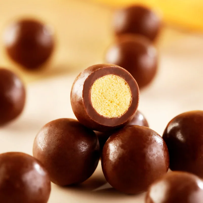 Melissa Crispy Chocolate Ball 500g Snack Cocoa Butter Substitute Candy
