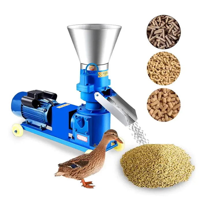 hot sale diesel feed pelletizer machine animal feed pellets production for farms with 220v/380v motor