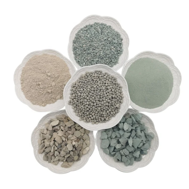 Wholesale bulk natural clinoptilolite particles Agricultural industrial water filter zeolite powder size 0.2-0.6mm price