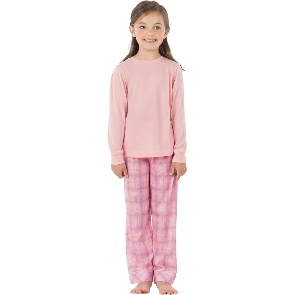 Factory Kid Pajamas High Quality 2 Piece Pajama Set Girls