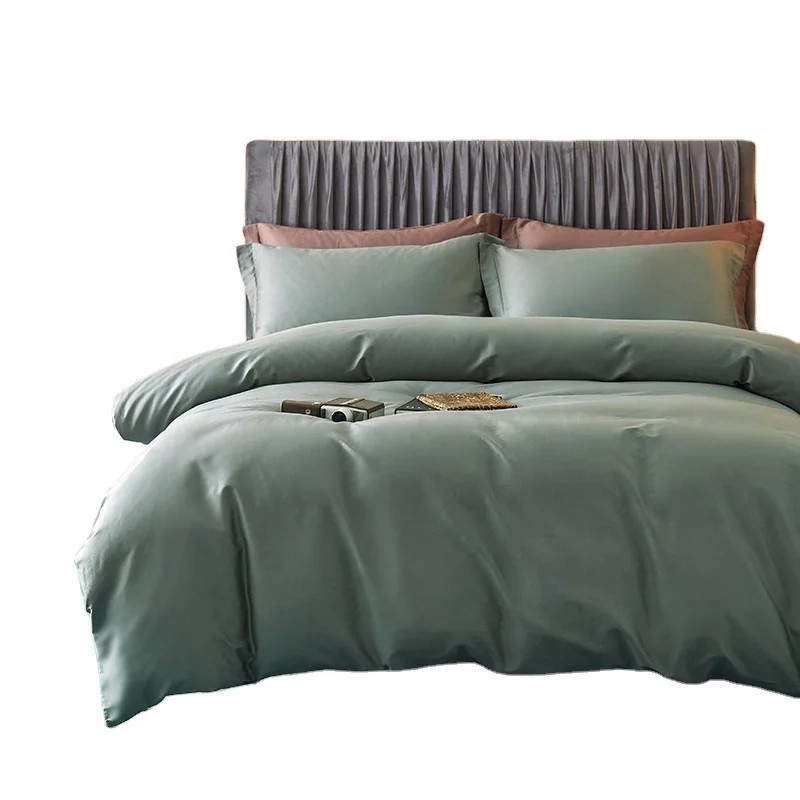 OEM/ODM China supplier queen size wedding hotel bed linen  hotel luxury bedding set bed sheet set