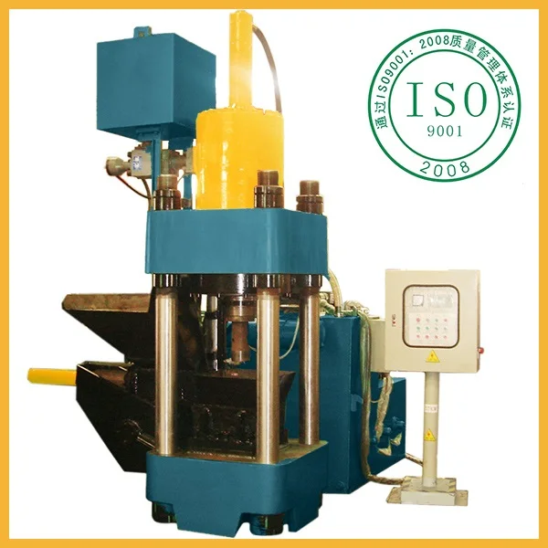 Wholesale automatic metal scraps mini briquette machine 70 mm press