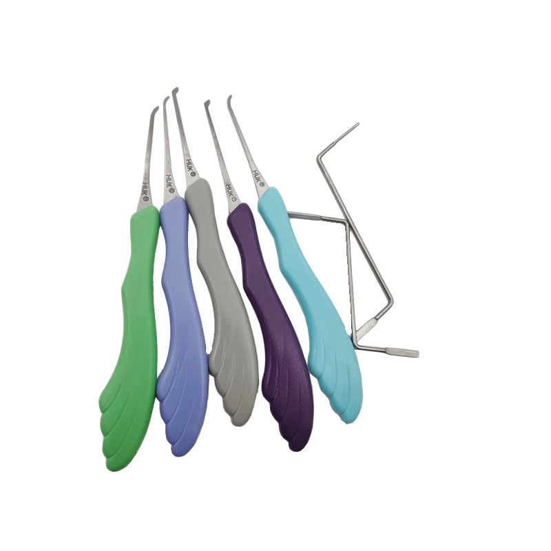 High Quality used Locksmith Tools 5pcs HUK Pick set for professional locksmith tools