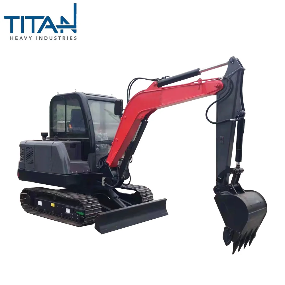 Titanhi Самый дешевый мини-экскаватор TL45E 4 5 t rc гидравлический экскаватор землеройная машина