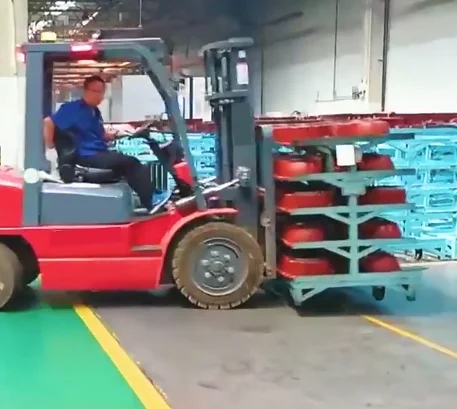 Forklift Electric Fork Lift Stacker Mini Forklift Tractor Portable Machine Walkie Stacker Standing AC Polyurethane 600mm 2500