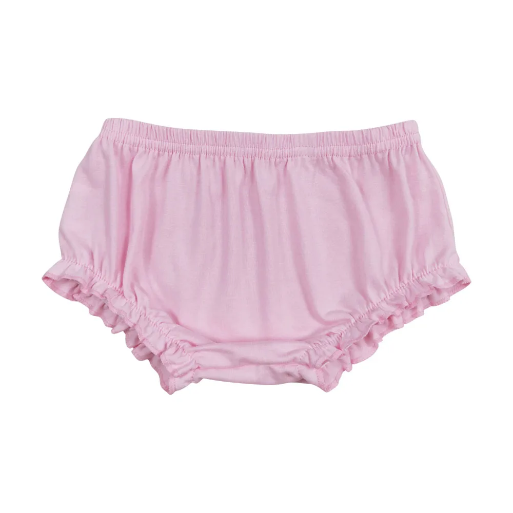 Infant Baby Girls Panties Kids Underwear Lovely Pink Briefs Cute Baby Milk Fiber Breathable Underpants Wholesale