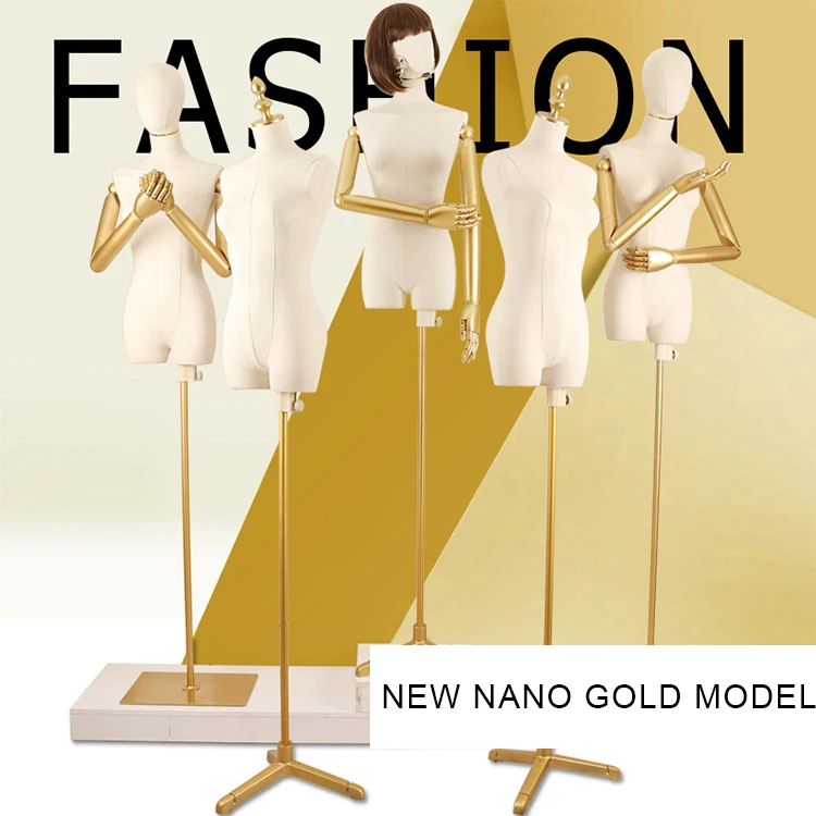 
Mannequins female CUSTOM White Body Customized cheap dress form mannequin Stand Pcs Color half body mannequins 