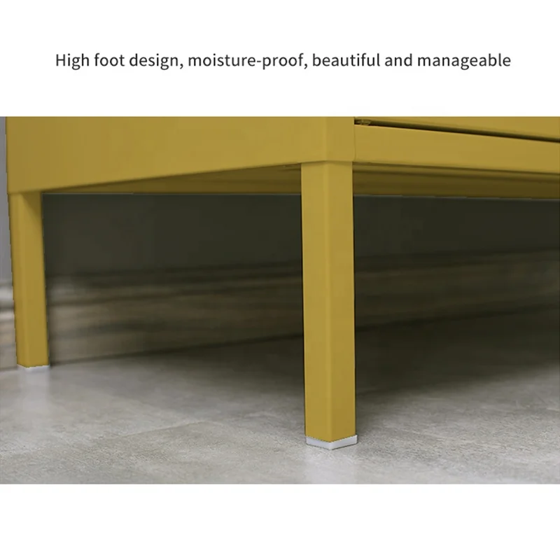 Modern Living Room Furniture White Buffet Sideboard Mini Corner Home Coffee Wine Bar Cabinet For Home Steel locker