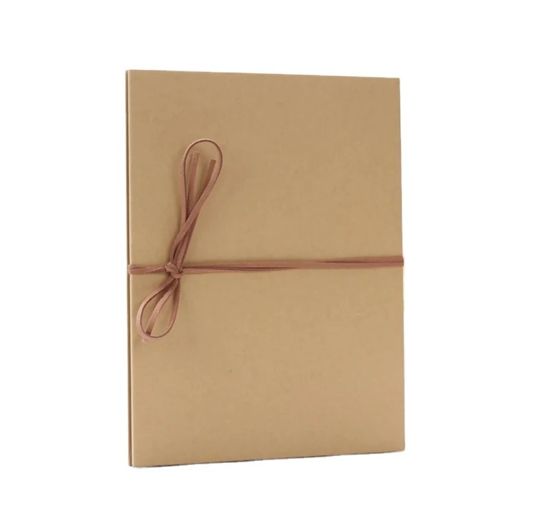 DIY custom gift blank logo oem accordion style folded paper craft memory book photo albums scrapbook album
