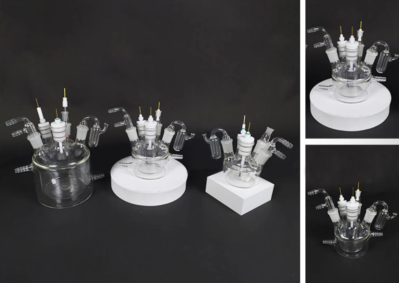 6AP008 Double-layer water bath 50 ml five-well electrolytic cell for laboratory research