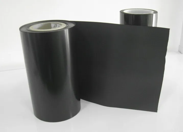Both sides Matte Surface Black Color Mylar Polyester Insulation Film For Electro Acoustic