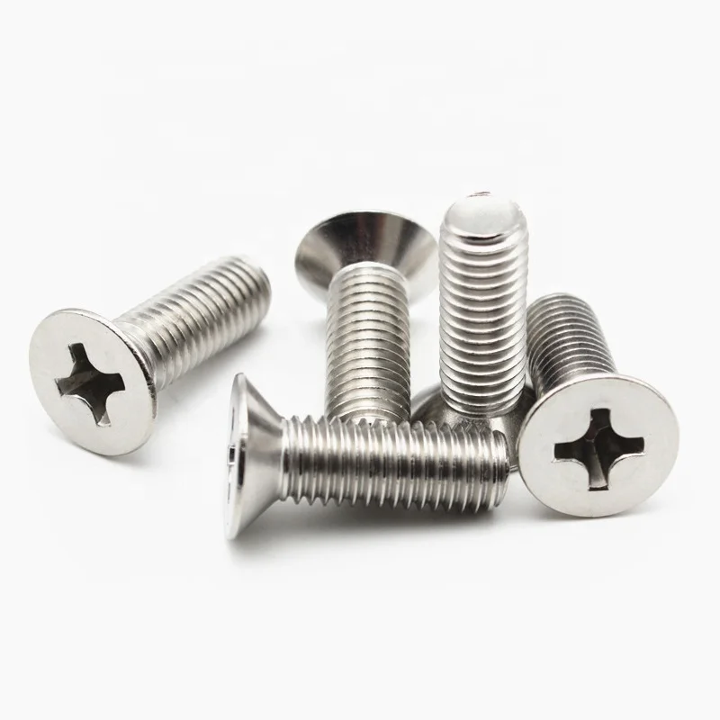 Customizable for furniture metriccross recessed countersunk head machine Phillips screws