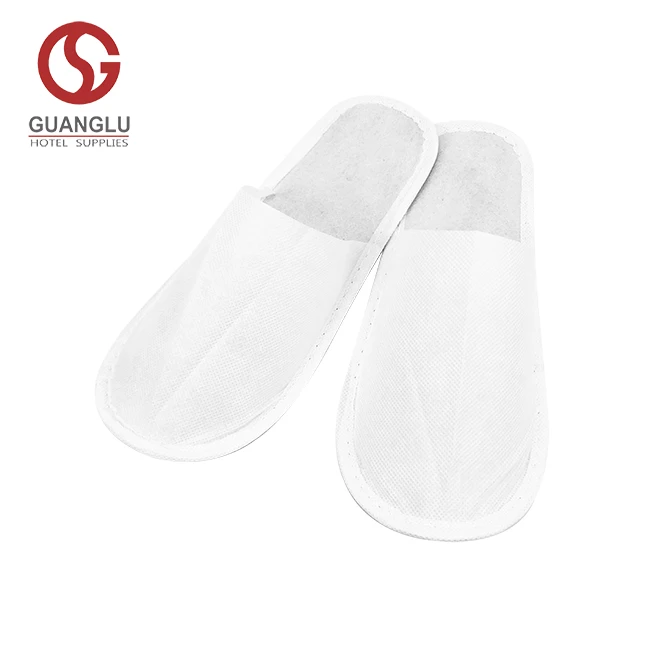 Одноразовые Белые Тапочки для гостиничного мотельного массажного спа-салона оптом в наличии